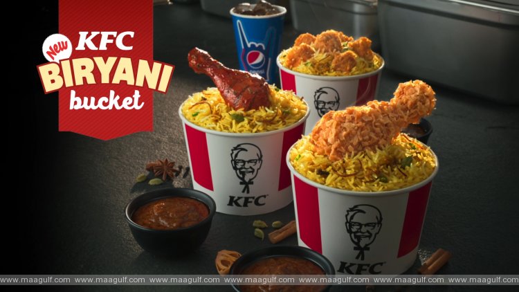 The KFC Biryani Bucket is what biryani dreams are made of – KFC chicken & Biryani rice